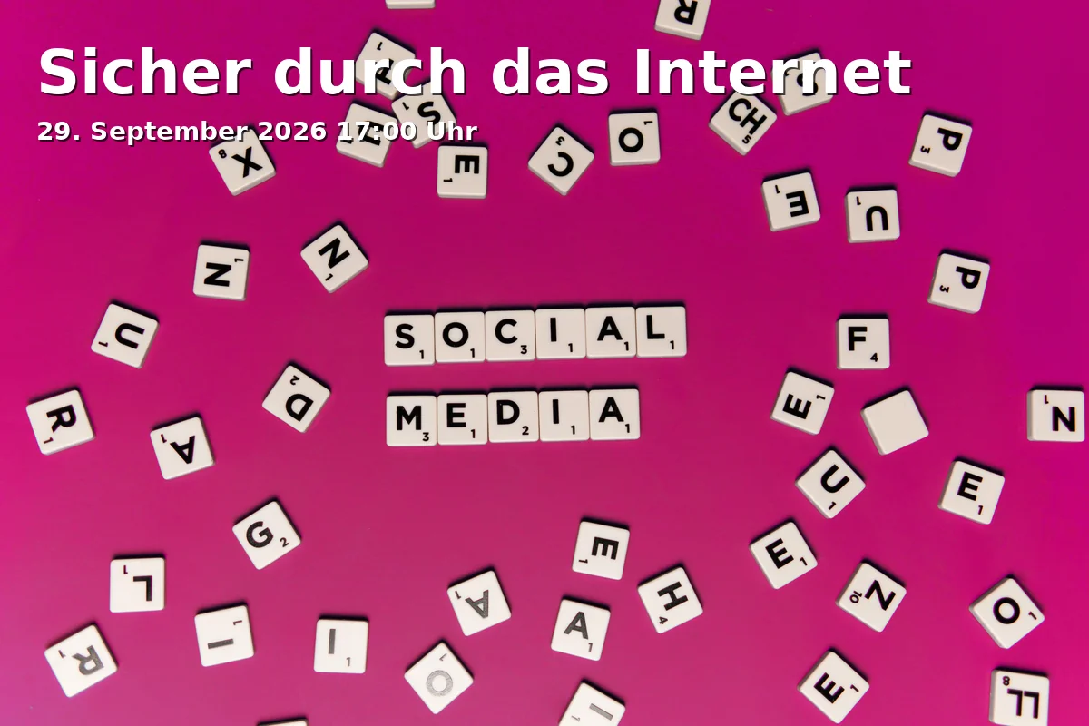 Event: Sicher durch das Internet in Dorfstraße 35, 33739 Bielefeld on 29. September 2026