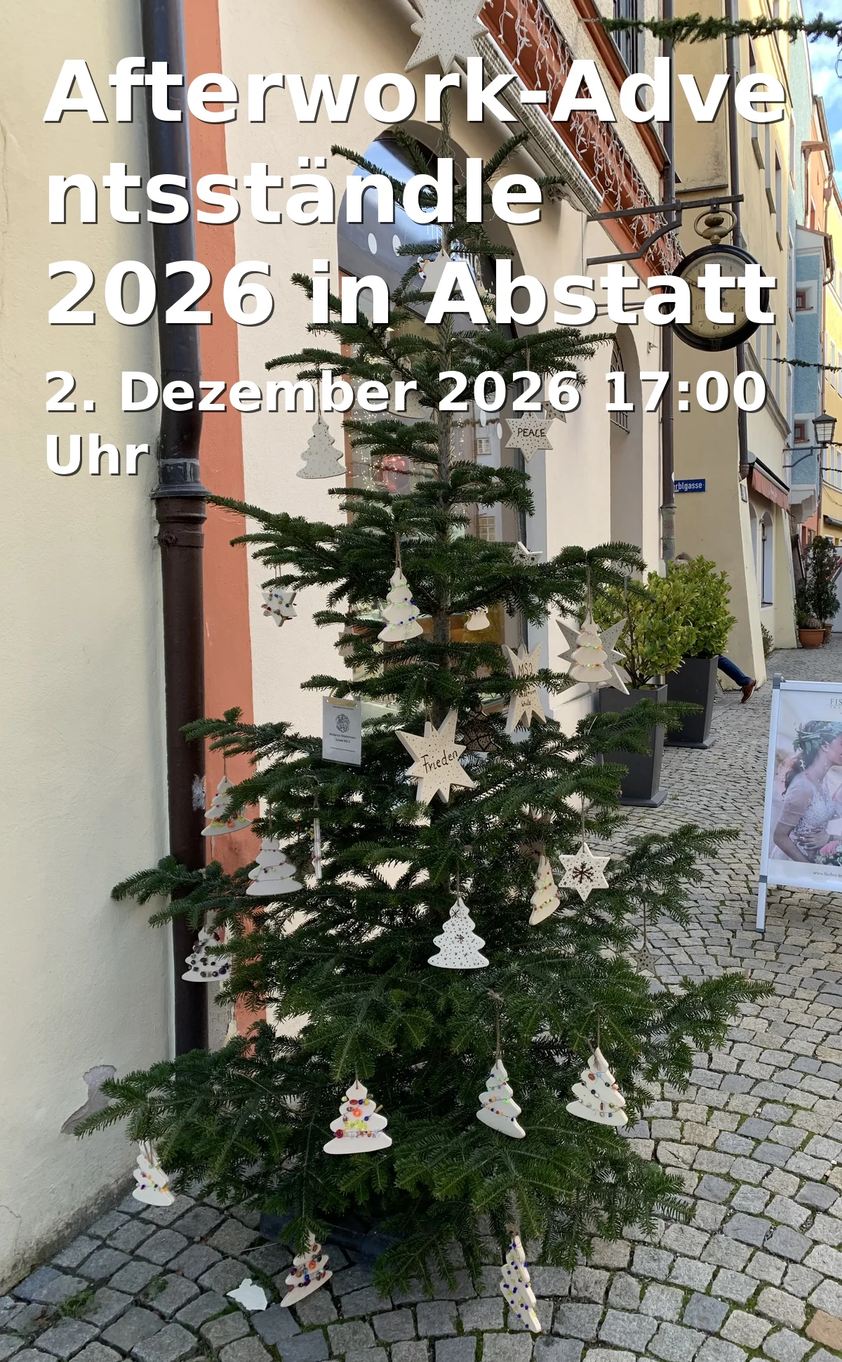 Event: Afterwork-Adventsständle 2026 in Abstatt