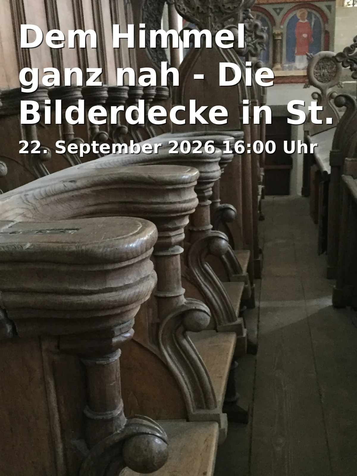 Dem Himmel ganz nah - Die Bilderdecke in St. Michaelis