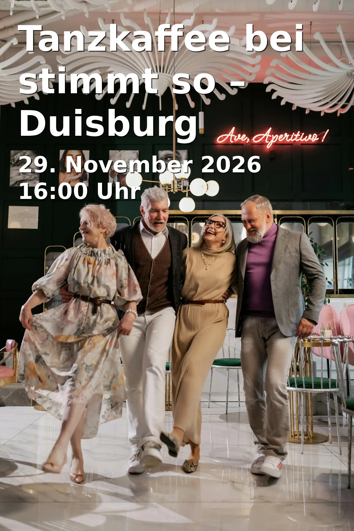 Event: Tanzkaffee bei stimmt so – Duisburg