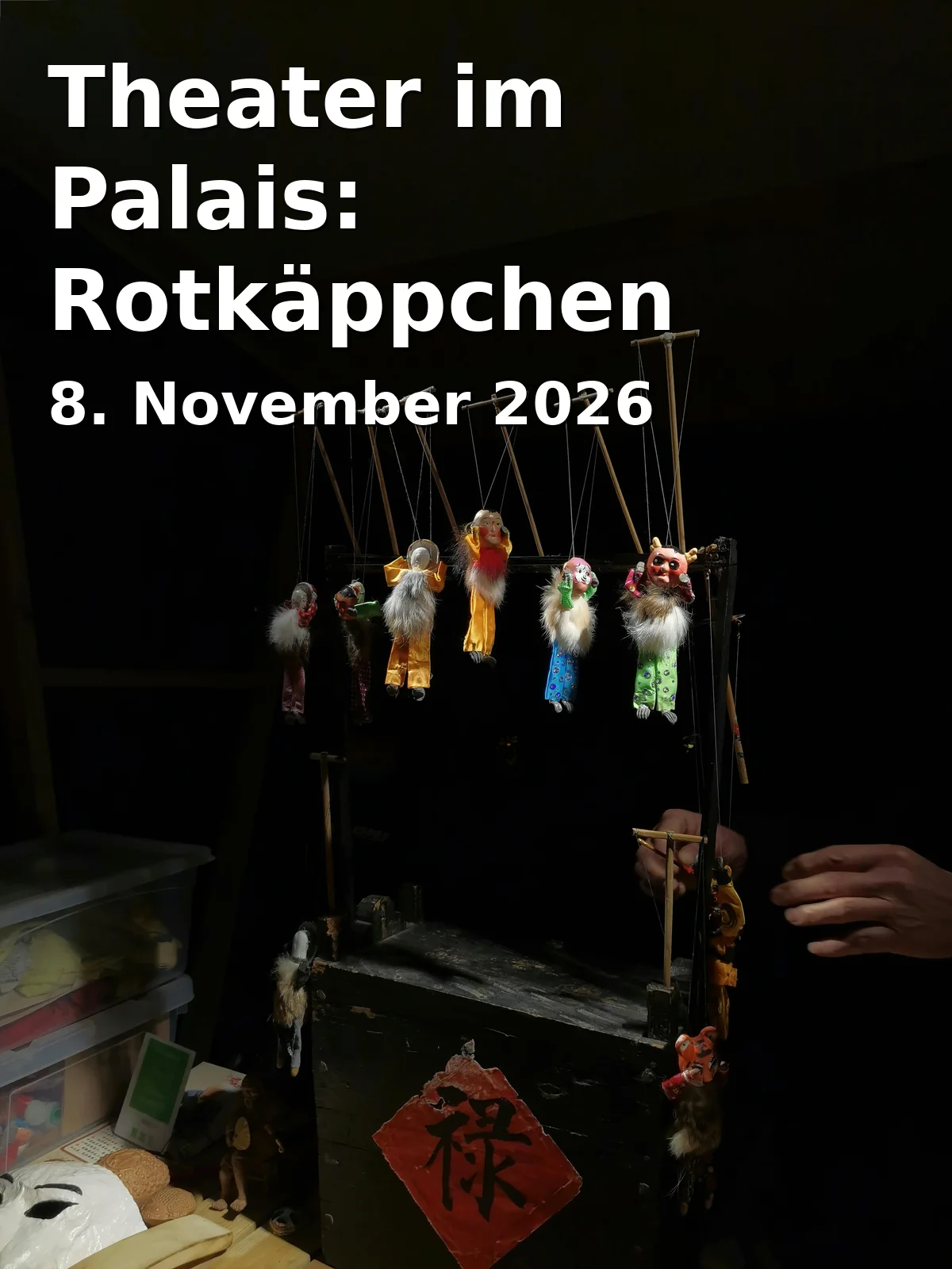 Event: Theater im Palais: Rotkäppchen in Volksbad Jena, Knebelstraße 10, 07743 Jena on 8. November 2026