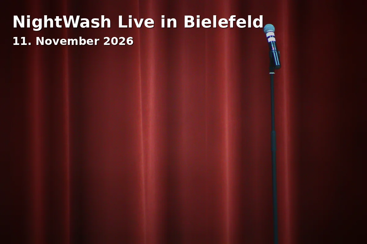 Event: NightWash Live in Bielefeld in Lokschuppen Bielefeld, Stadtheider Str. 11, Bielefeld on 11. November 2026