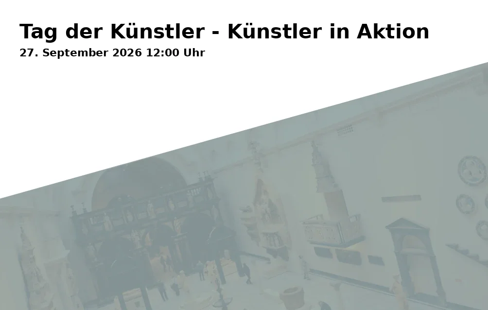 Tag der Künstler - Künstler in Aktion