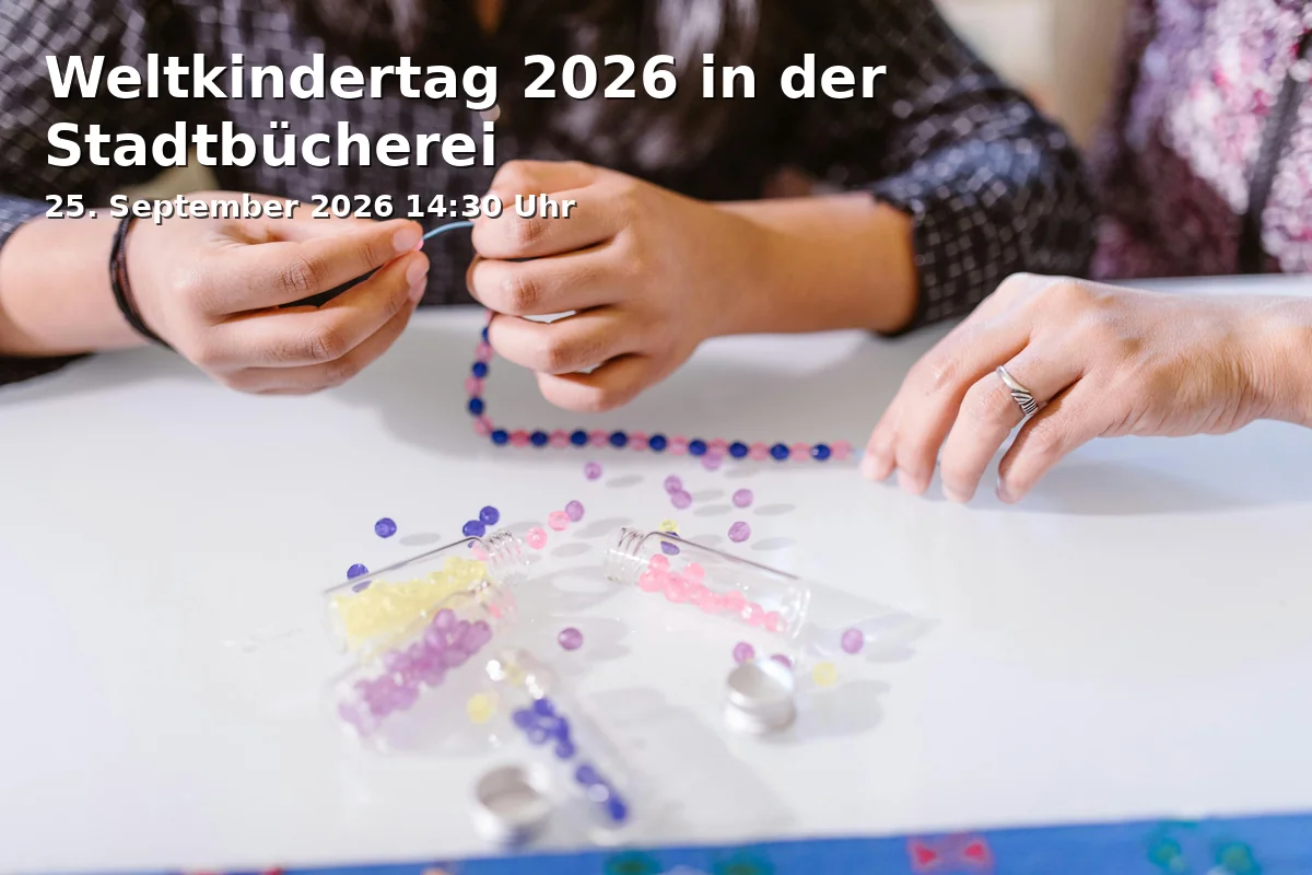 Weltkindertag 2026 in der Stadtbücherei