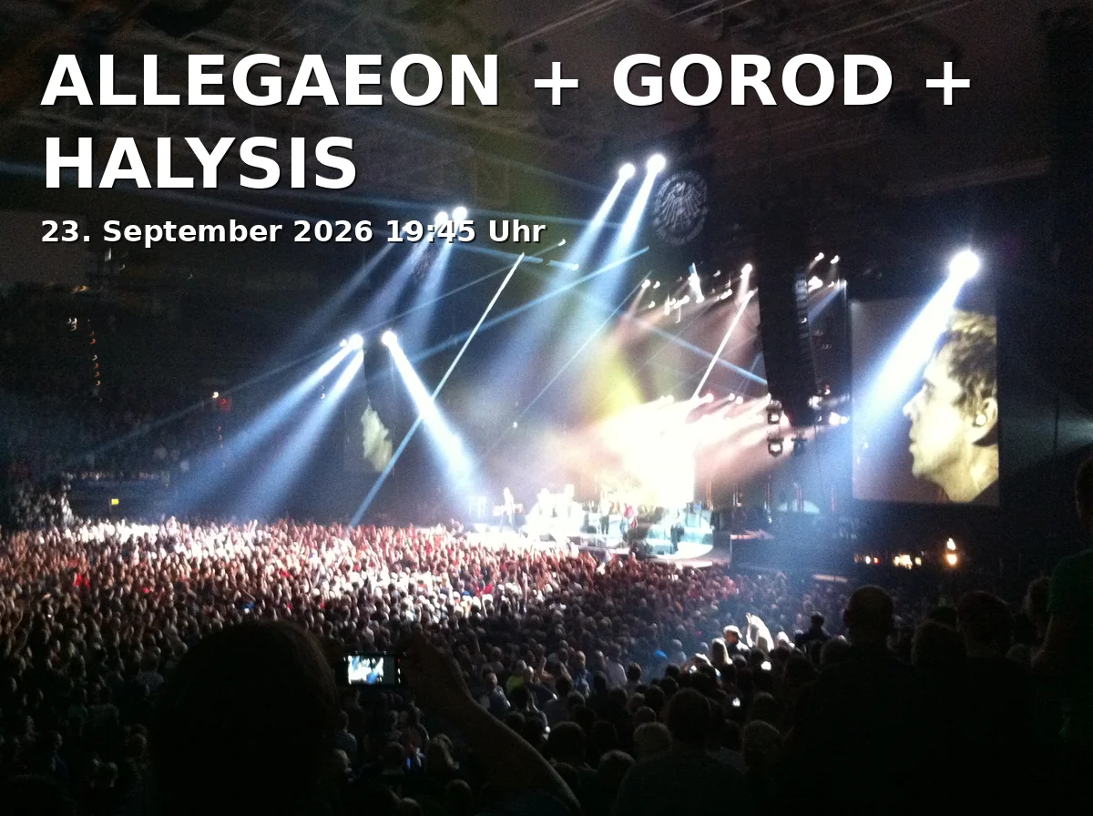 ALLEGAEON + GOROD + HALYSIS