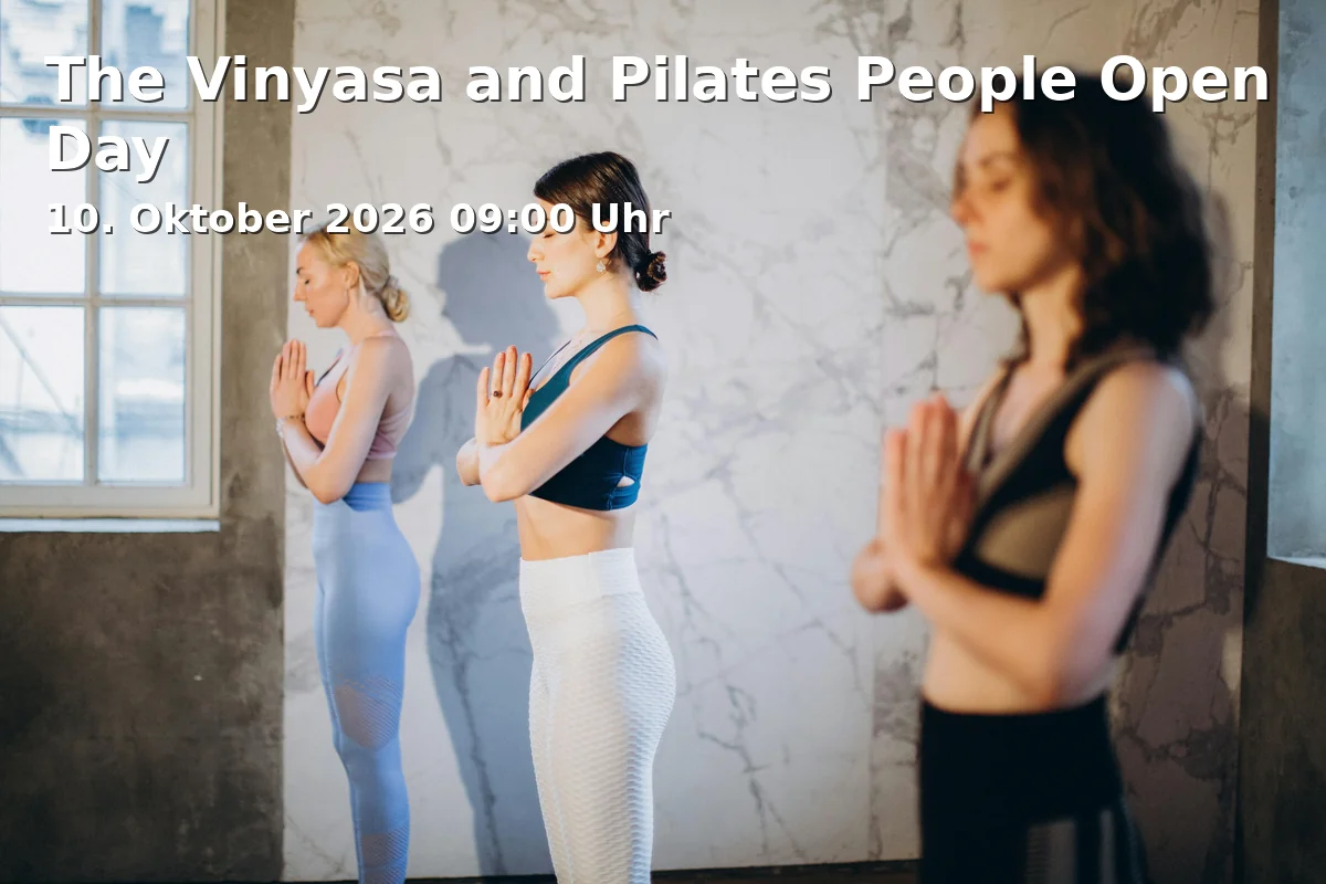 Event: The Vinyasa and Pilates People Open Day in The Pilates People & The Vinyasa People Studio, Dreieck 3, 53111 Bonn on 10. Oktober 2026