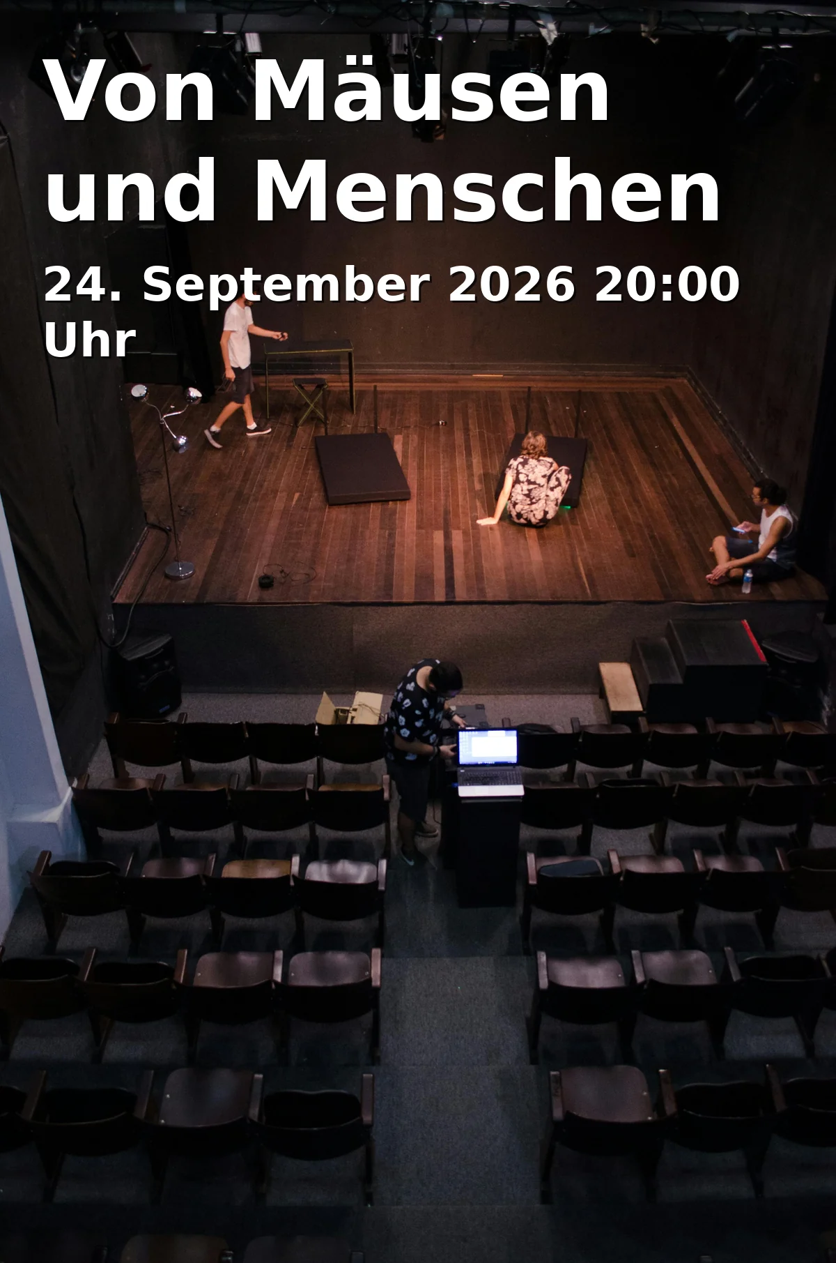 Event: Von Mäusen und Menschen in Theater Viel Lärm Um Nichts, August-Exter-Str. 1, 81245 München on 24. September 2026