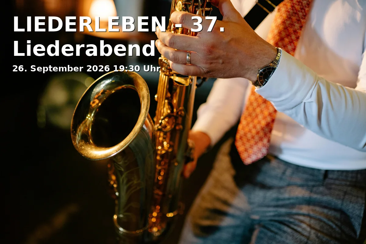 Event: LIEDERLEBEN - 37. Liederabend in Schloss Nymphenburg, Johannissaal on 26. September 2026