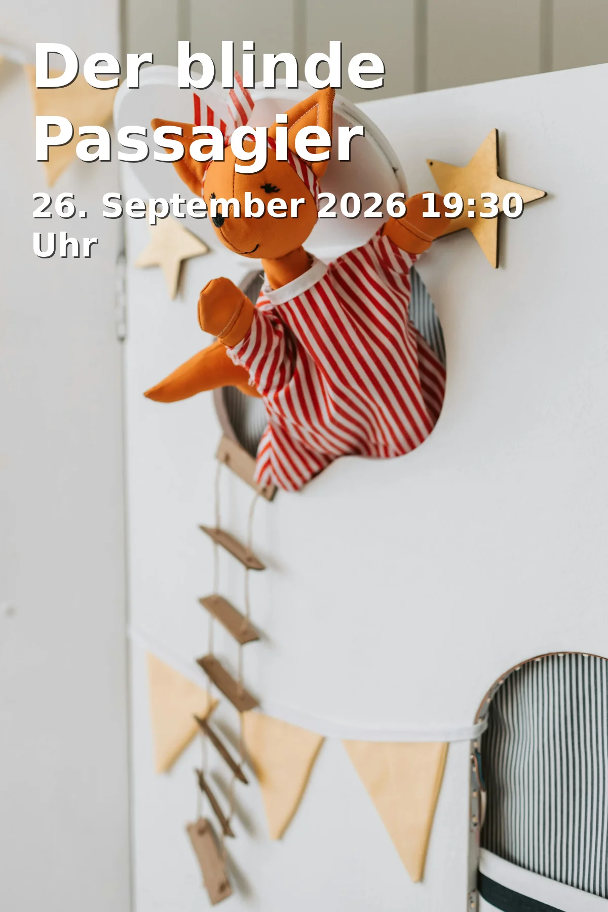 Event: Der blinde Passagier in Münchner Volkstheater, Tumblingerstraße 29, 80337 München on 26. September 2026