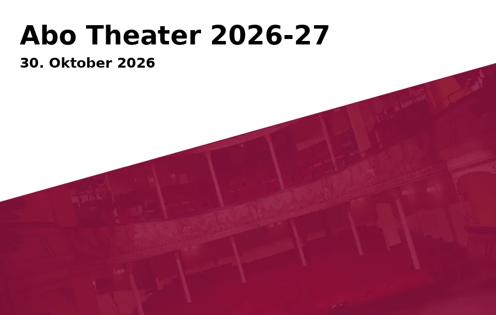 Event: Abo Theater 2026-27 in Bürgerhaus, Großer Saal - Pullach i. Isartal on 30. Oktober 2026