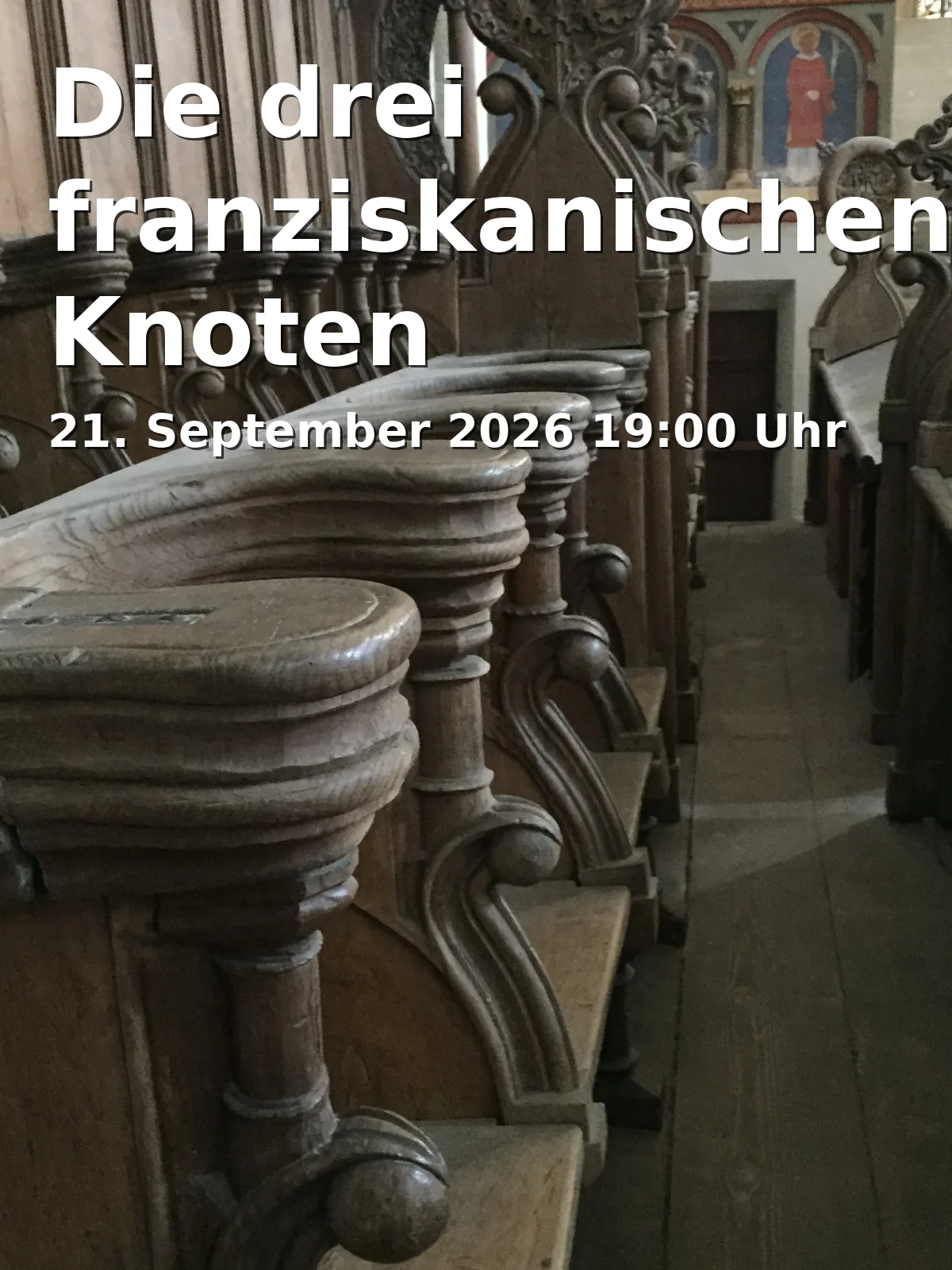 Die drei franziskanischen Knoten