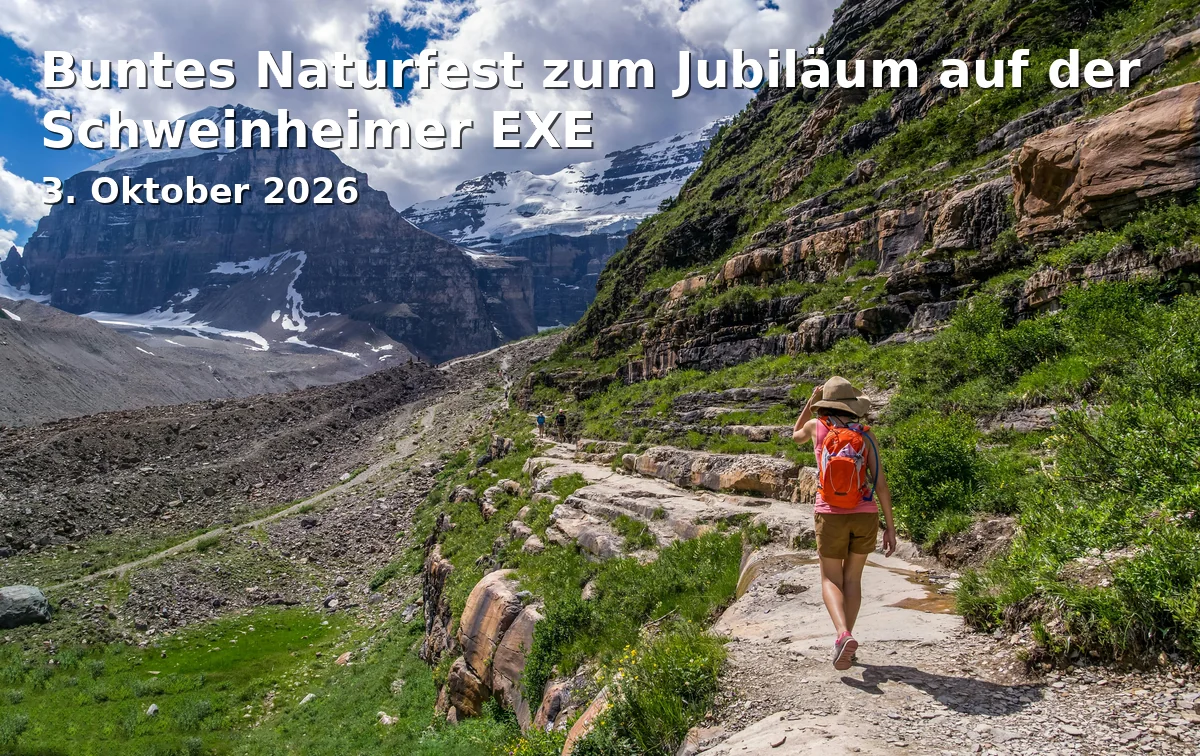 Event: Buntes Naturfest zum Jubiläum auf der Schweinheimer EXE