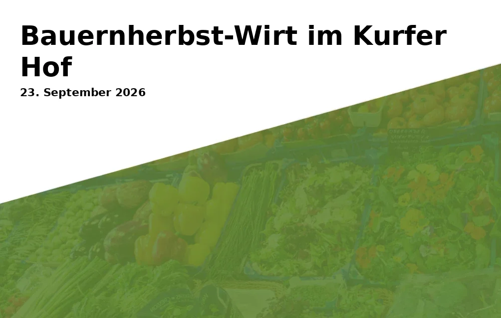 Harvest Autumn Host at Kurfer Hof
