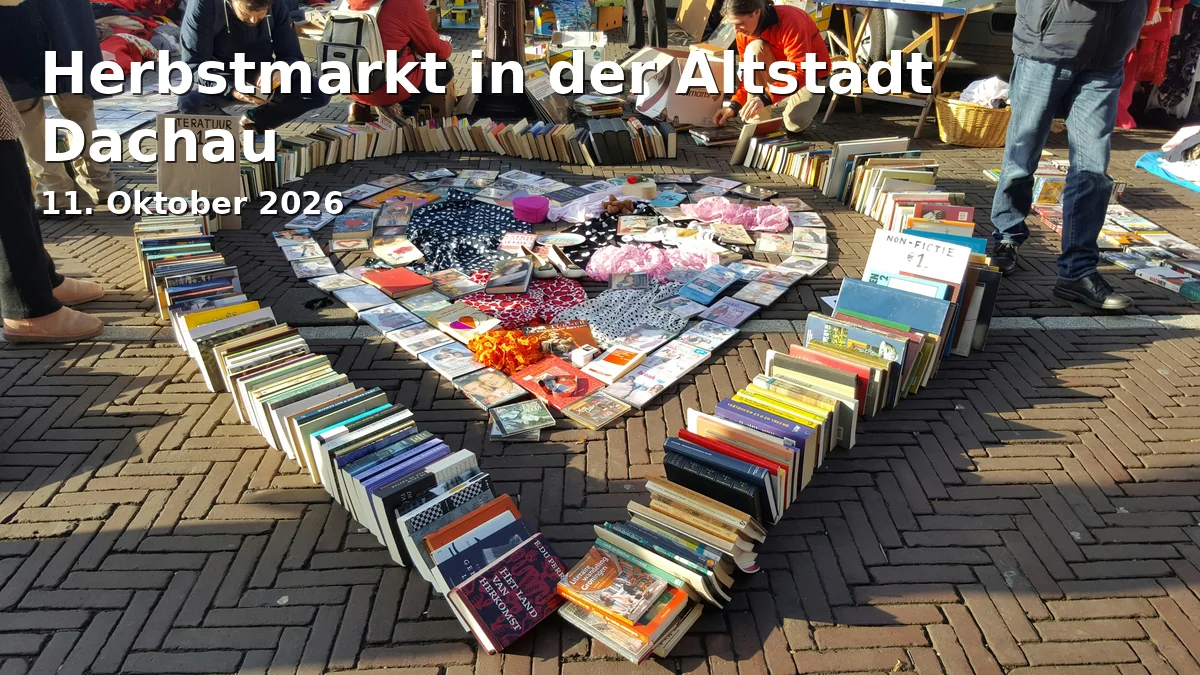 Event: Herbstmarkt in der Altstadt Dachau