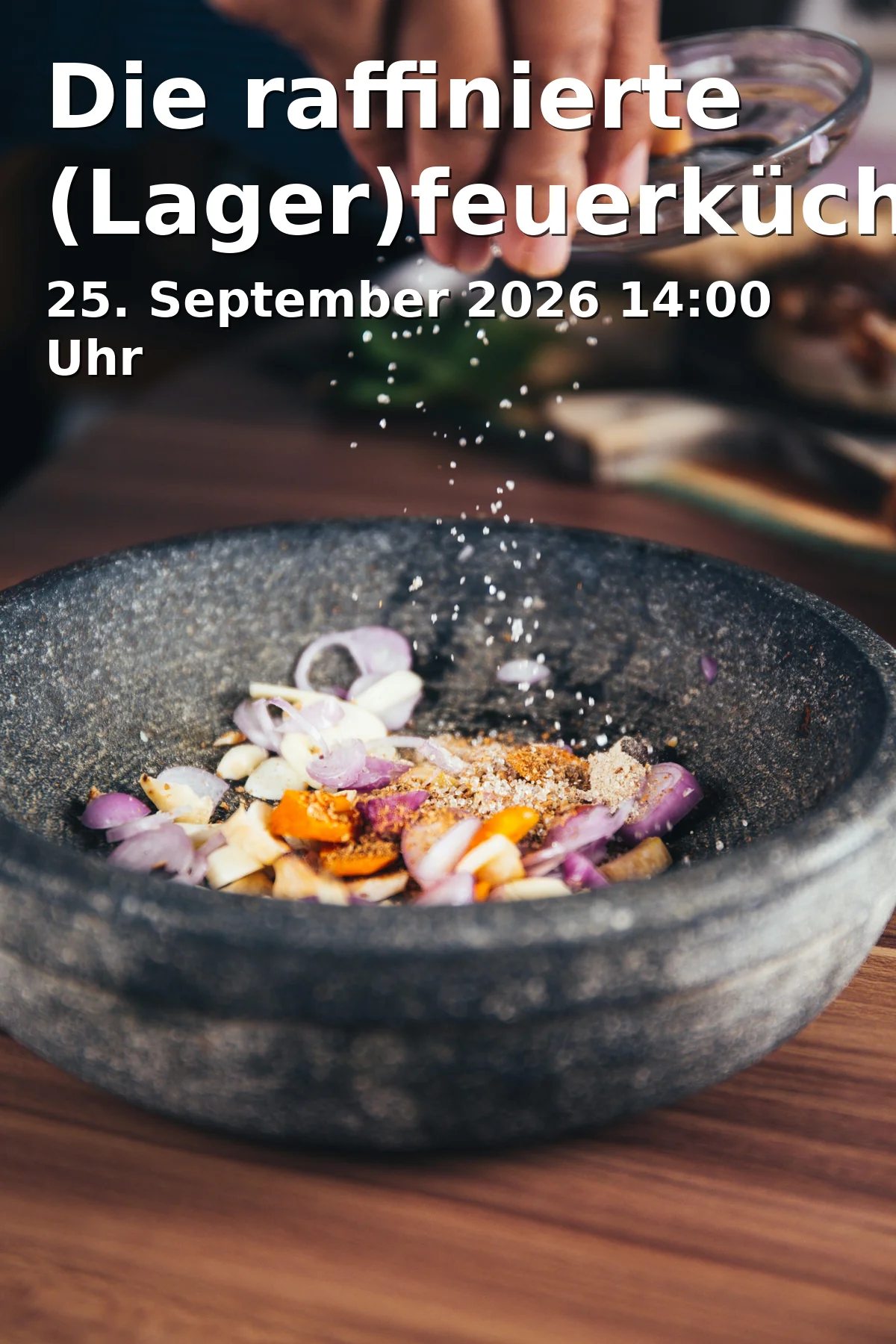 Event: Die raffinierte (Lager)feuerküche in WaldHaus Freiburg, Wonnhaldestraße 6, 79100 Freiburg im Breisgau on 25. September 2026