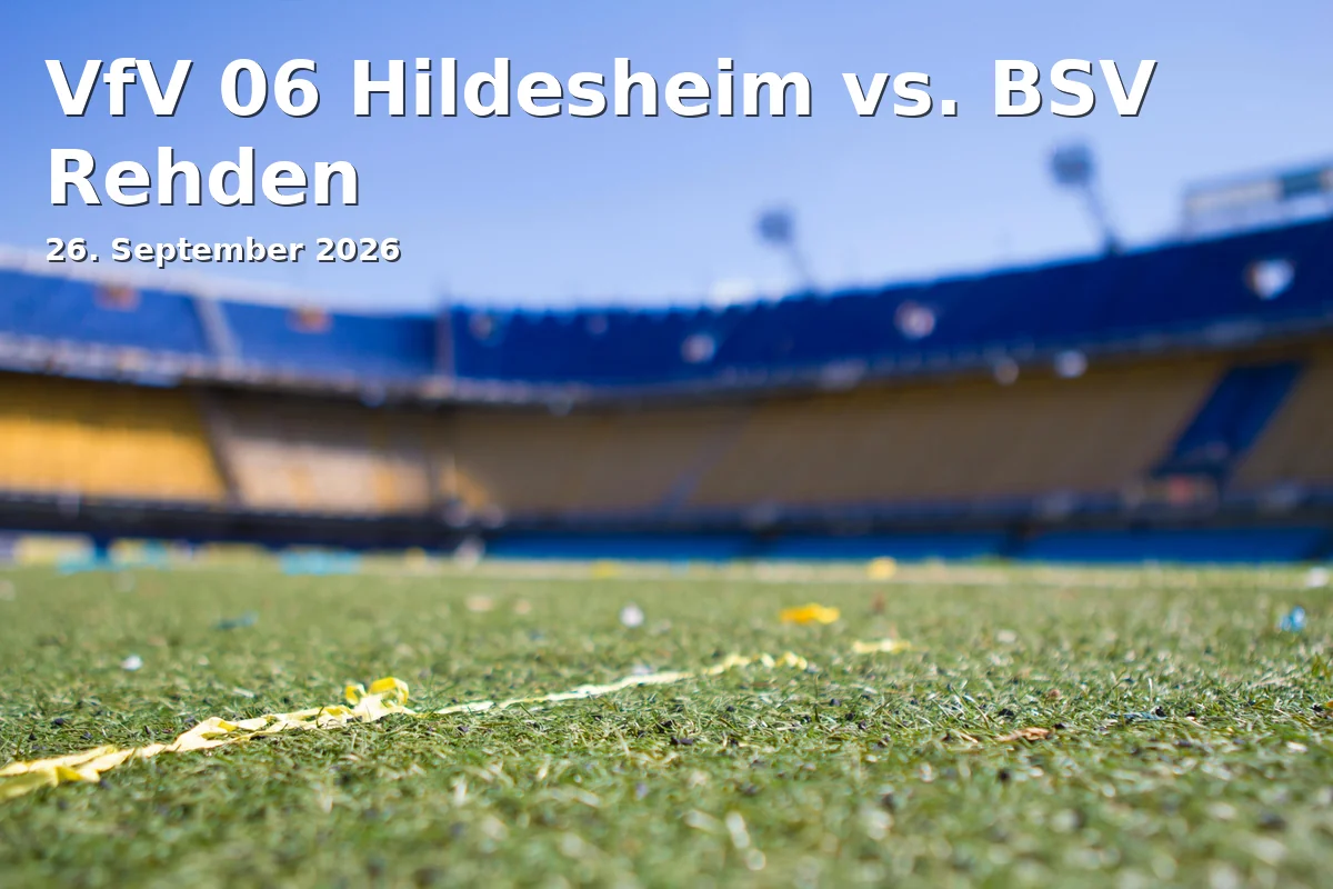 VfV 06 Hildesheim vs. BSV Rehden