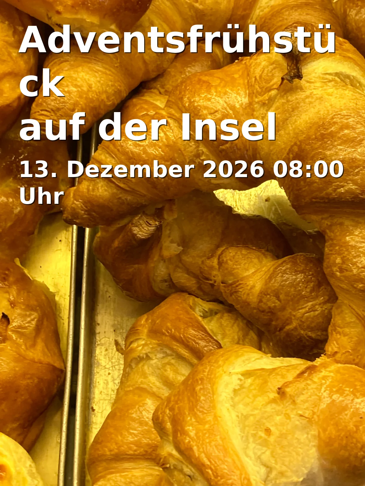 Event: Adventsfrühstück auf der Insel