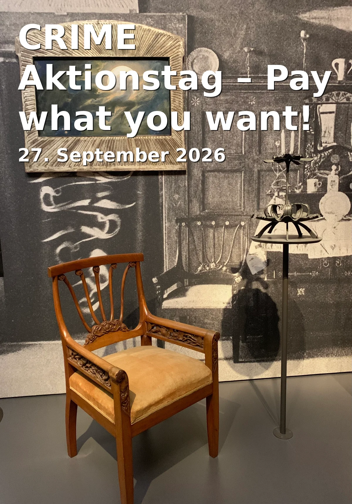 Event: CRIME Aktionstag – Pay what you want!