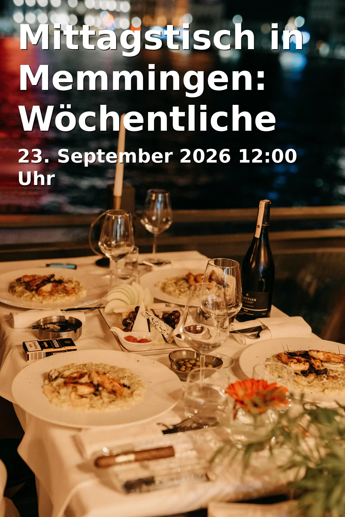 Mittagstisch in Memmingen: Wöchentliche Auszeit im CVJM-Haus