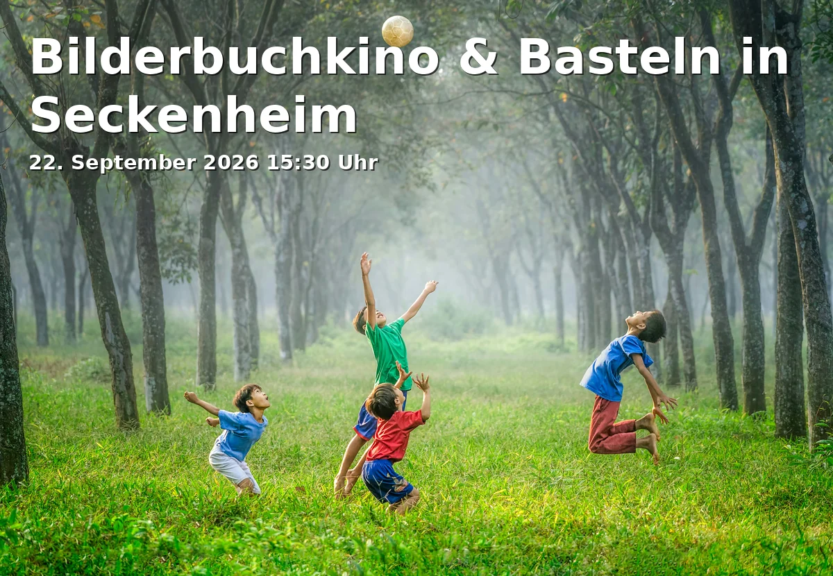 Event: Bilderbuchkino & Basteln in Seckenheim