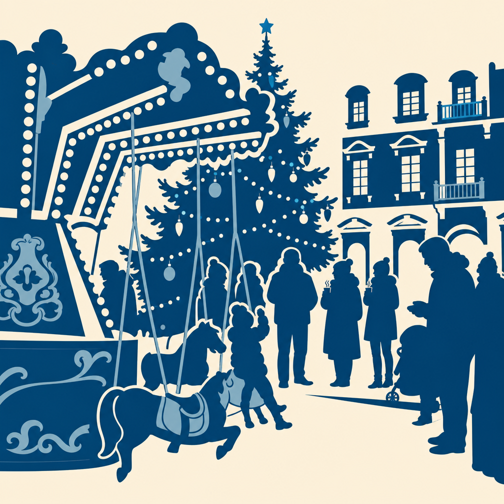 Weihnachtsmarkt Winterzeit im Schloss