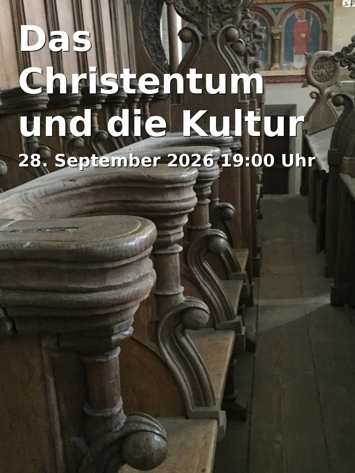 Event: Christianity and Culture