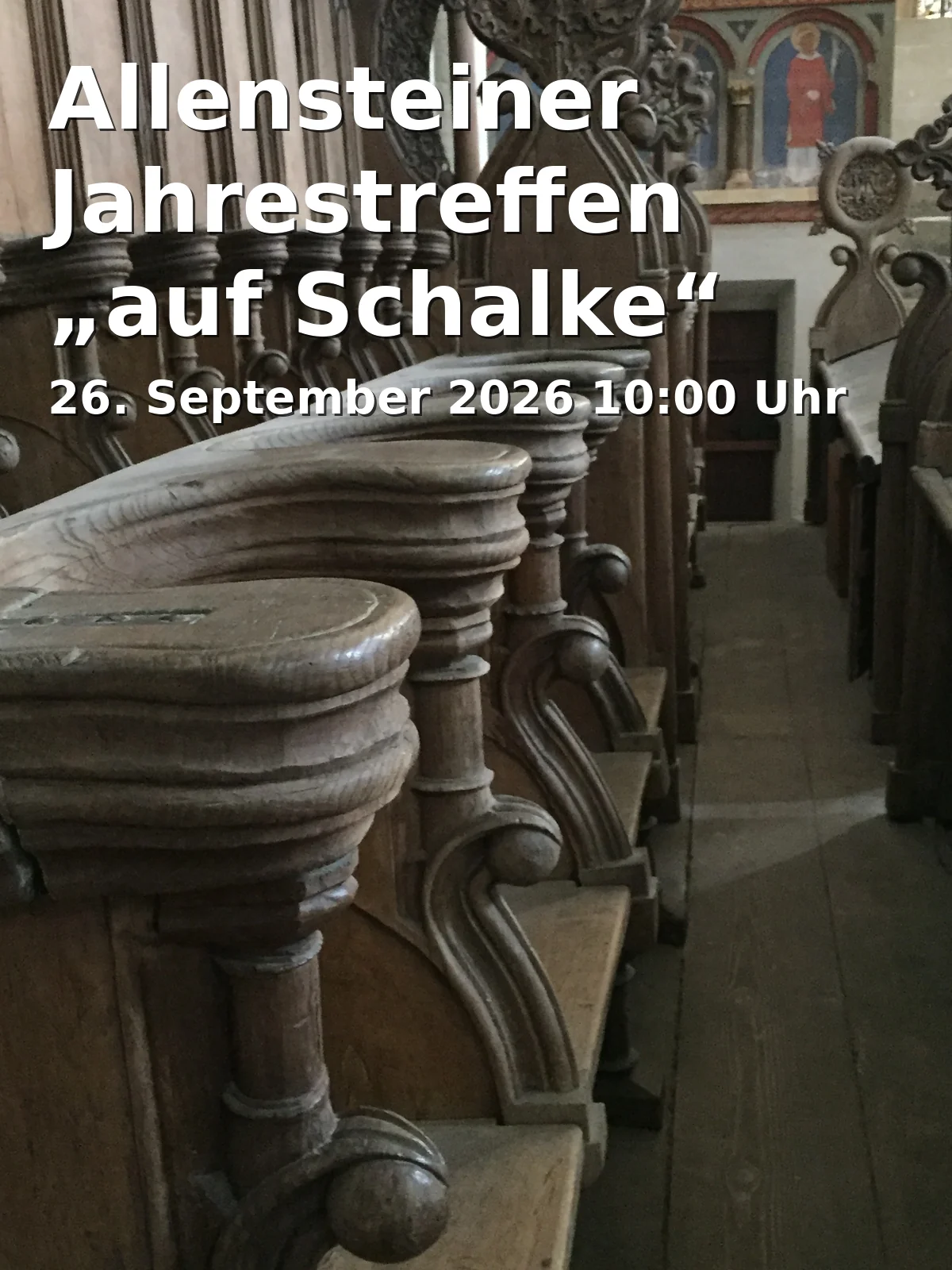 Event: Allensteiner Jahrestreffen „auf Schalke“ in Propsteikirche St. Augustinus, Bahnhofstraße 4, Gelsenkirchen on 26. September 2026
