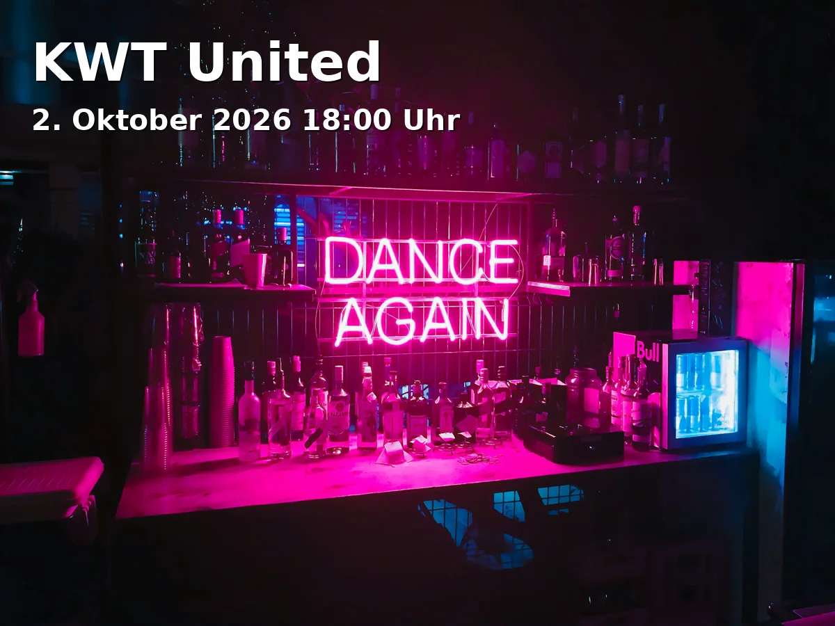Event: KWT United in kalt.weiss.trocken, Meidericher Str. 6-8, 47058 Duisburg on 2. Oktober 2026