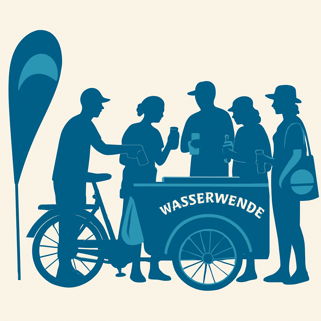 Event: Mitmachprojekt: Trinkwasser für alle – Wasserwende auf Rädern in Kleine Kirche, Kaiserstr. 131, 76133 Karlsruhe on 23. September 2026