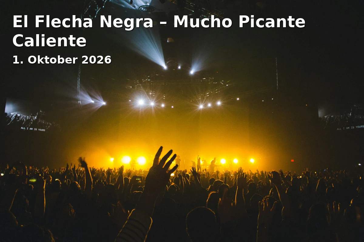 Event: El Flecha Negra – Mucho Picante Caliente in musa, Hagenweg 2a, 37081 Göttingen on 1. Oktober 2026
