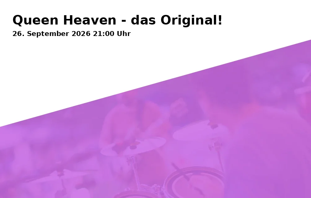 Event: Queen Heaven - das Original! in PLANET KA Planetarium Karlsruhe, Alter Schlachthof 4, 76131 Karlsruhe on 26. September 2026