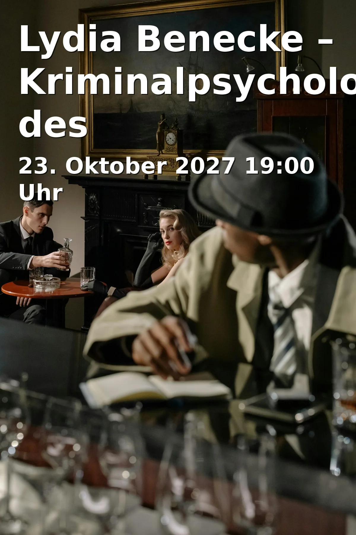 Event: Lydia Benecke – Kriminalpsychologie des Serienmordes