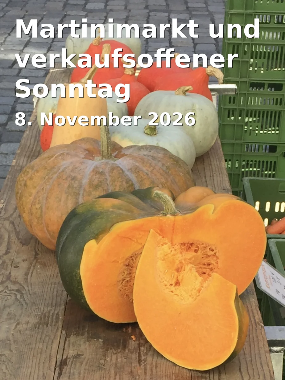 Event: Martinimarkt und verkaufsoffener Sonntag in Garmischer Zentrum, k.A., Garmisch-Partenkirchen on 8. November 2026