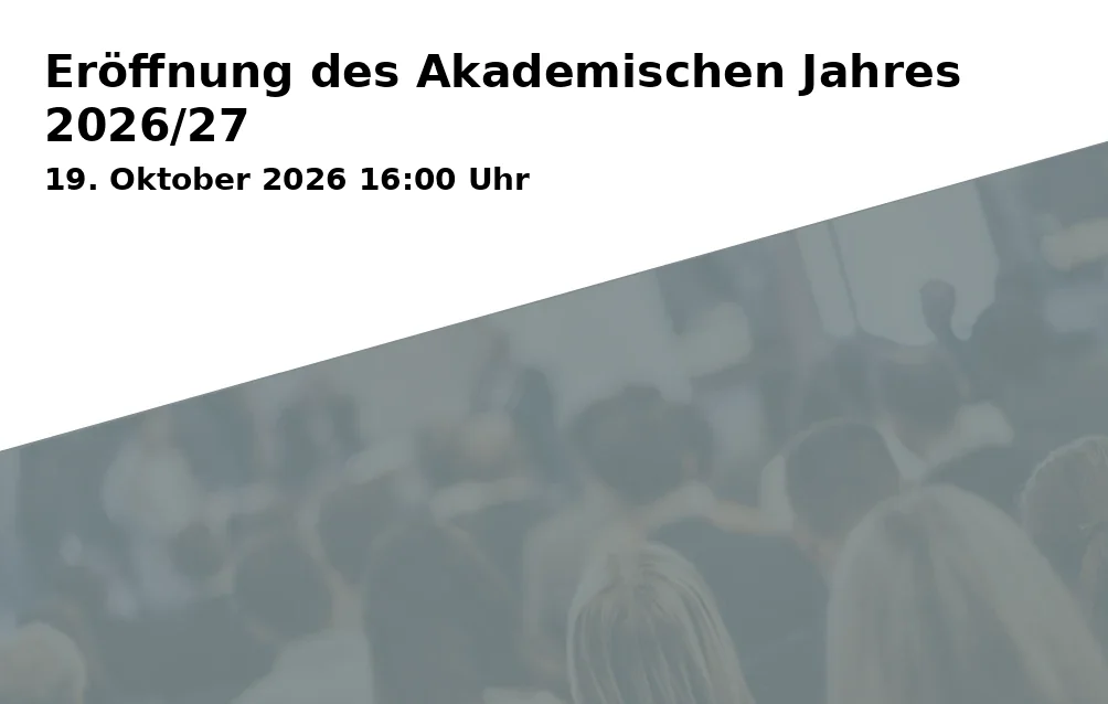 Event: Eröffnung des Akademischen Jahres 2026/27 in Hauptgebäude der Universität Bonn, Aula, Regina-Pacis-Weg 3, 53113 Bonn on 19. Oktober 2026