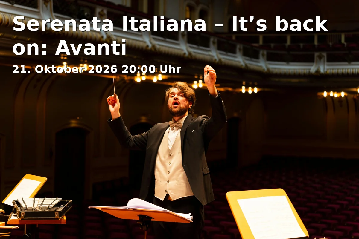 Event: Serenata Italiana – It’s back on: Avanti