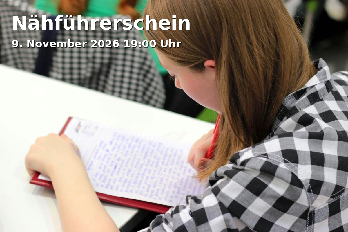 Event: Nähführerschein