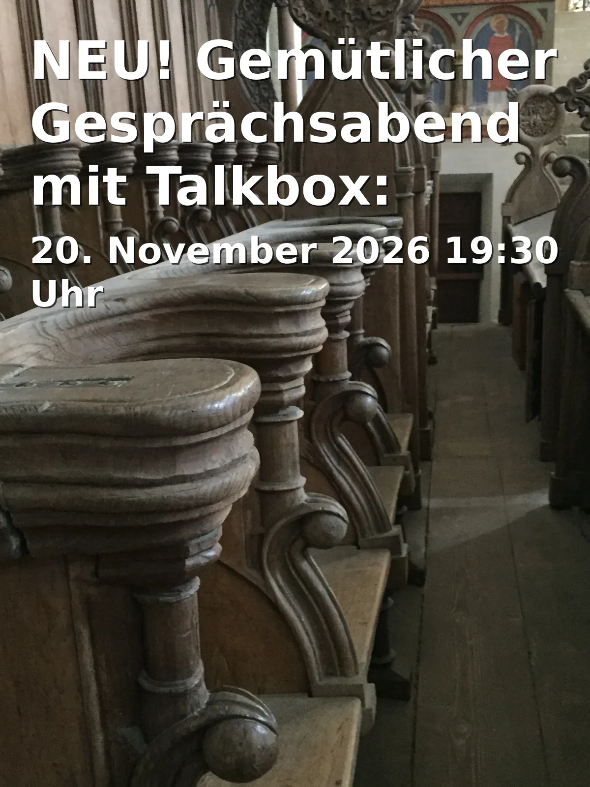 Event: NEU! Gemütlicher Gesprächsabend mit Talkbox: Advent und Weihnachten