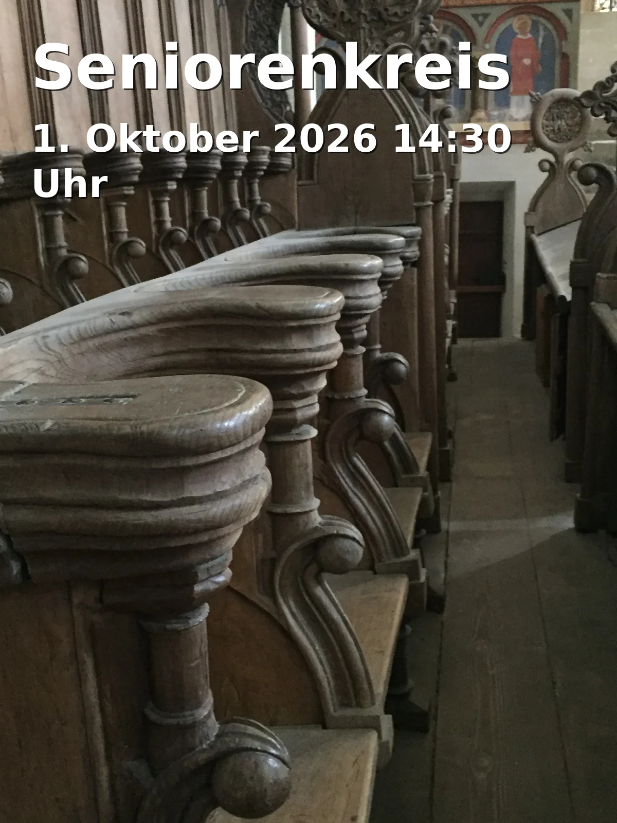 Event: Seniorenkreis in CVJM Memmingen, Schweitzerstraße 17, 87700 Memmingen on 1. Oktober 2026