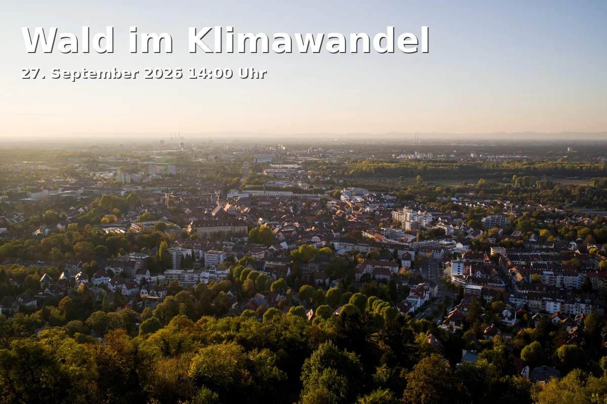 Event: Wald im Klimawandel in Oberreuter Hardtwald, Karlsruhe on 27. September 2026