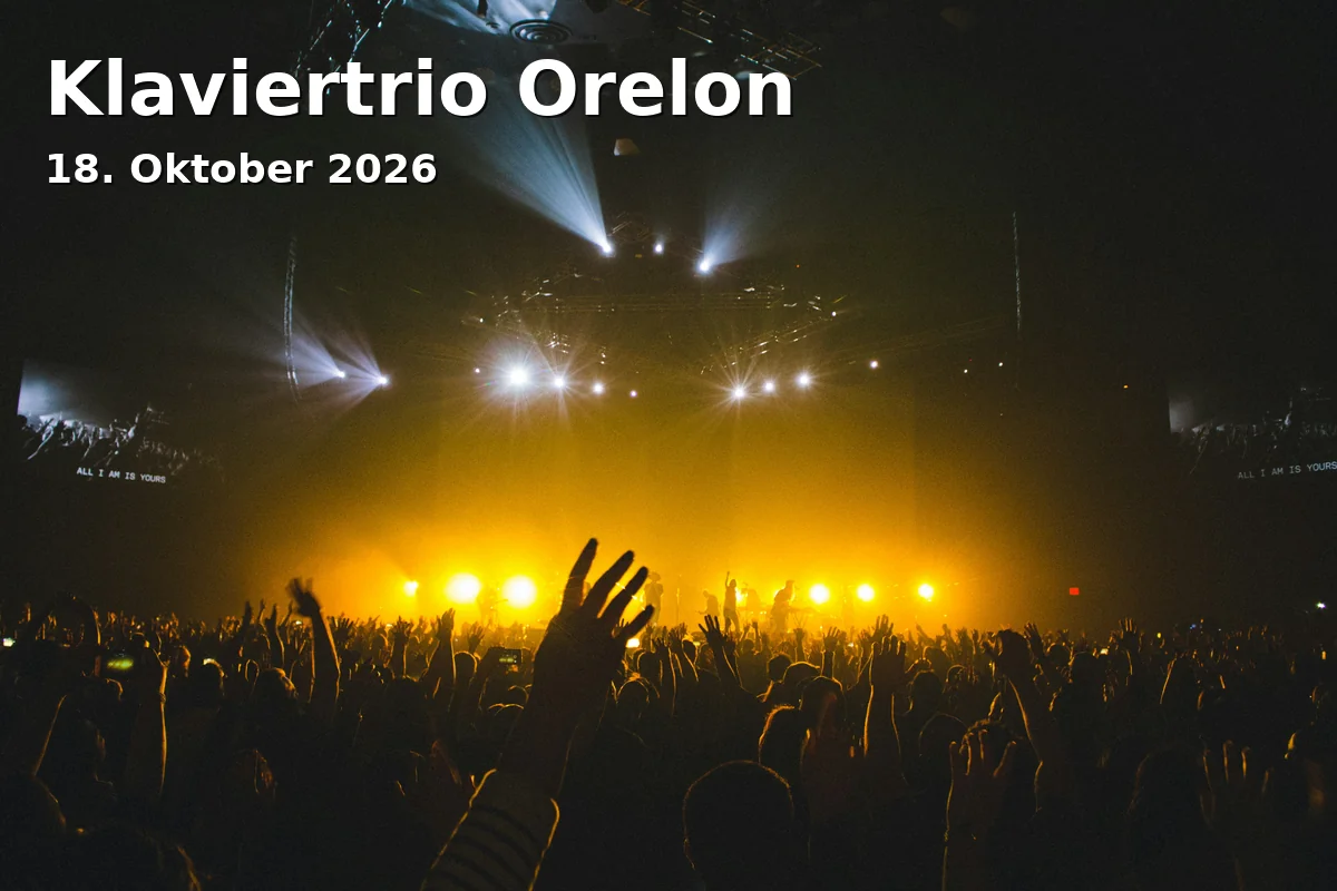 Event: Klaviertrio Orelon in Meistersingerhalle Nürnberg, Münchener Str. 21, 90478 Nürnberg on 18. Oktober 2026