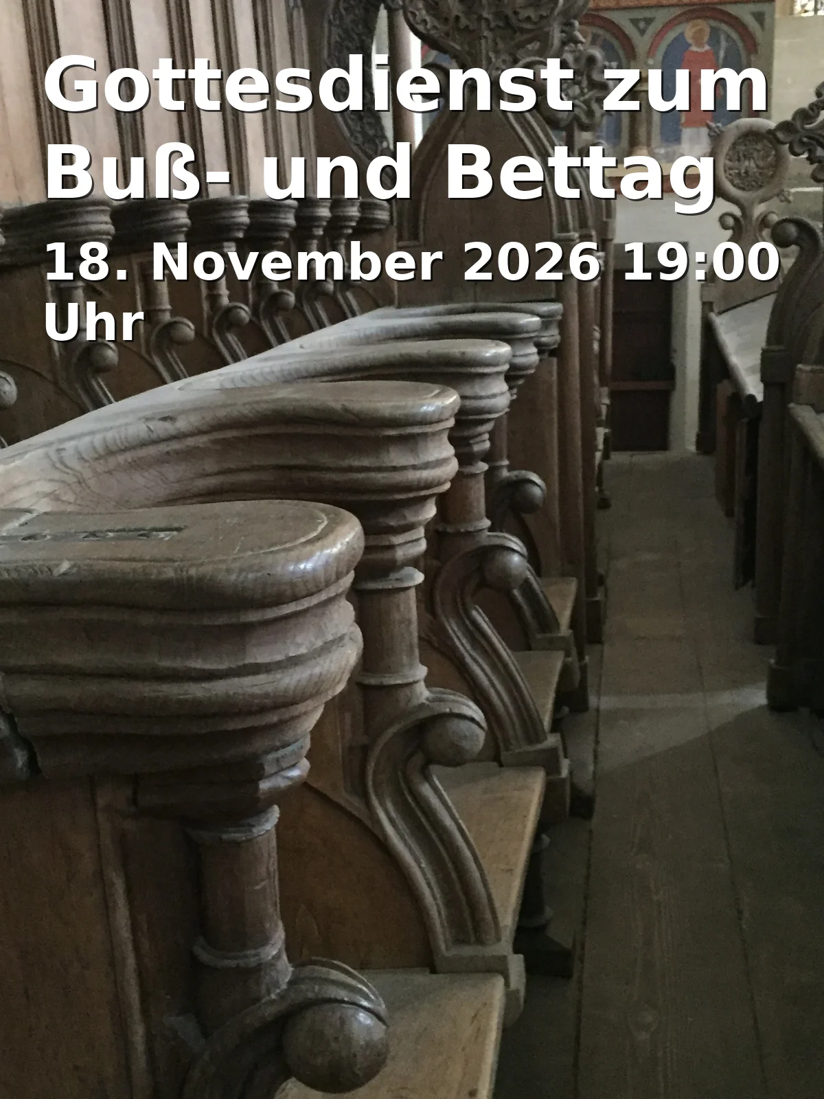 Gottesdienst zum Buß- und Bettag