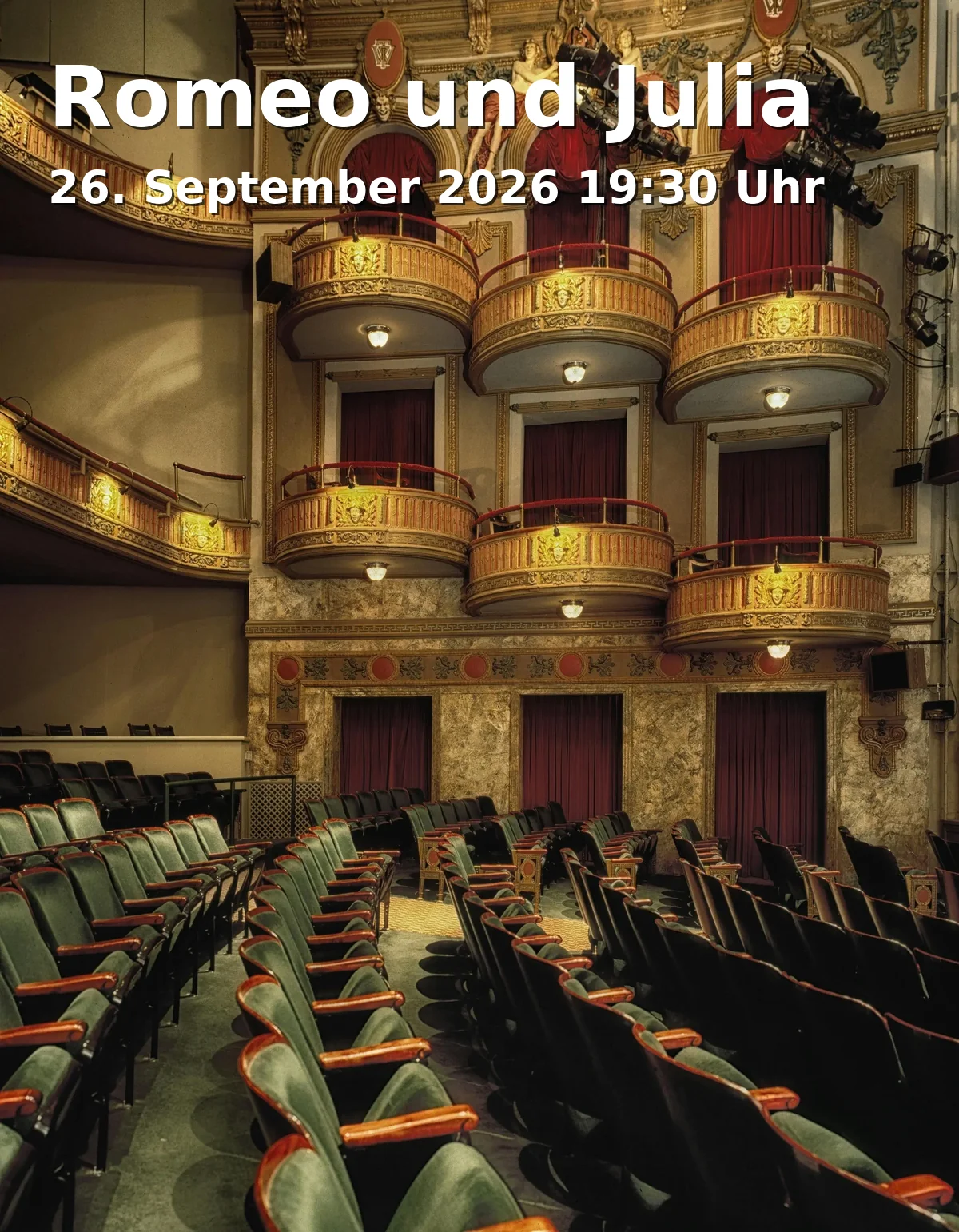 Event: Romeo und Julia in Großes Haus (Staatstheater Cottbus), Schillerplatz 1, 03046 Cottbus on 26. September 2026