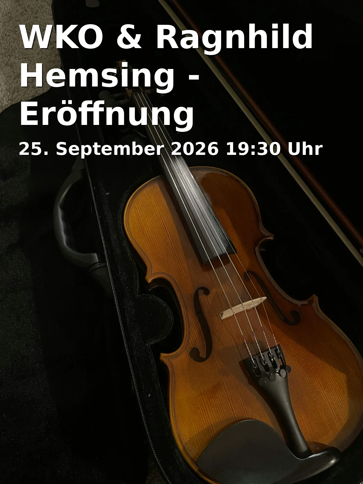 WKO & Ragnhild Hemsing - Eröffnung