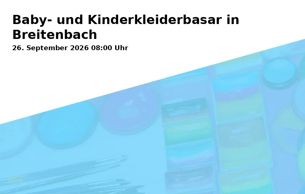 Event: Baby- und Kinderkleiderbasar in Breitenbach
