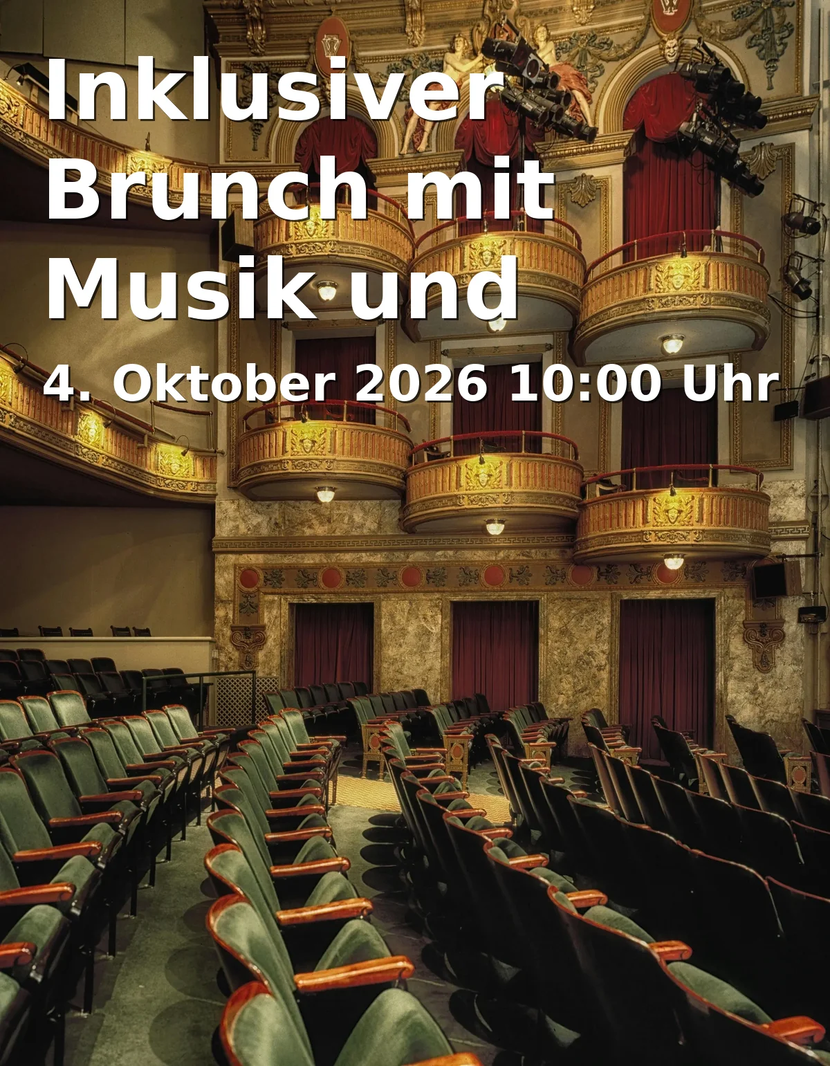 Event: Inklusiver Brunch mit Musik und Kleinkunst – kostenfrei in Friedrichsforum, Hofgartensaal, Friedrichstraße 19, 95444 Bayreuth on 4. Oktober 2026