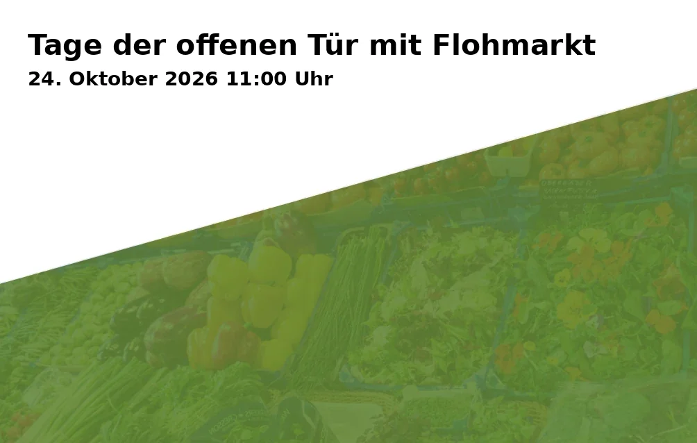 Event: Open Door Days with Flea Market