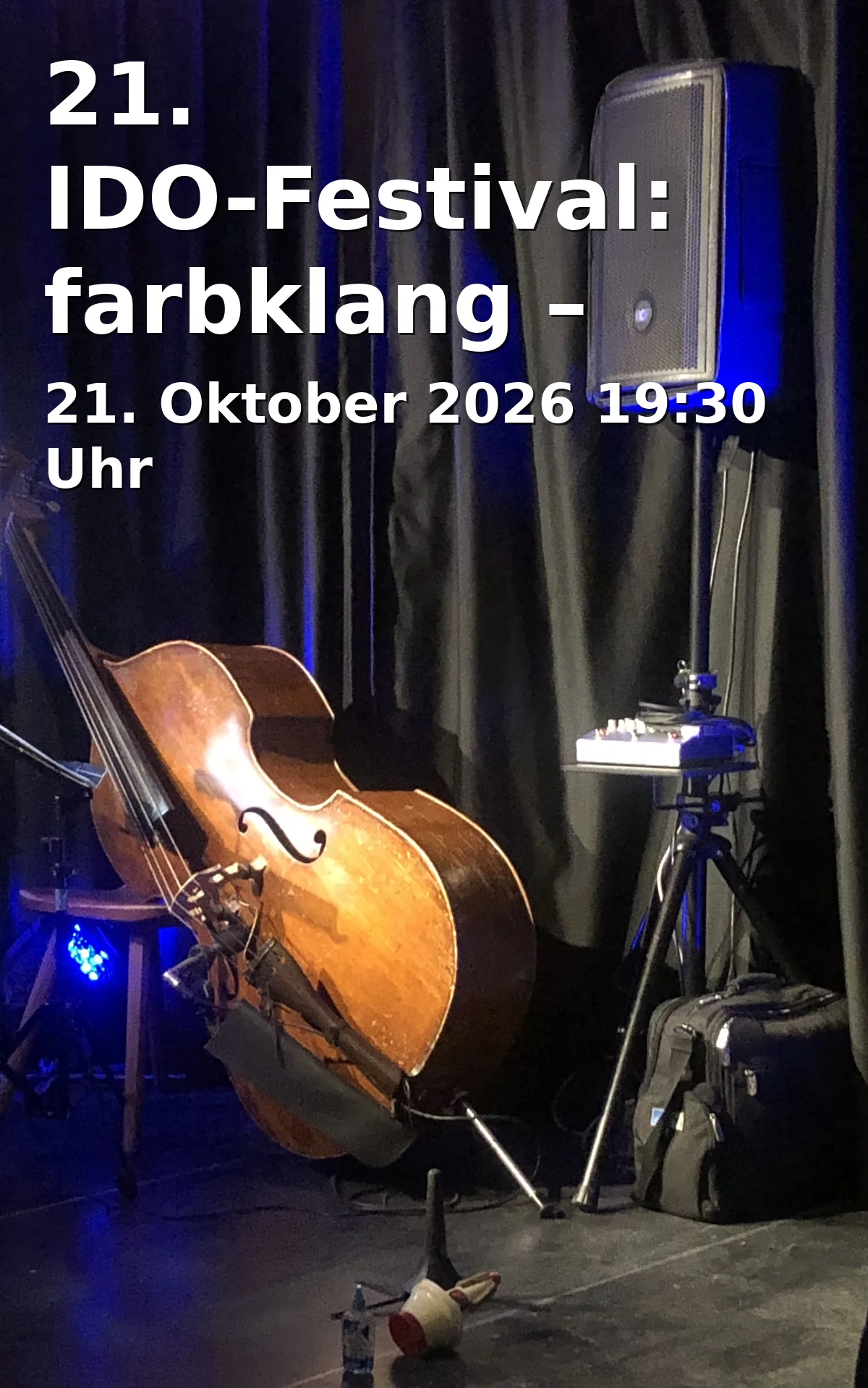 Event: 21. IDO-Festival: farbklang – Modern Jazz trifft Orgel in Kirche Urdenbach (ev.), Urdenbacher Dorfstraße 15, 40593 Düsseldorf on 21. Oktober 2026