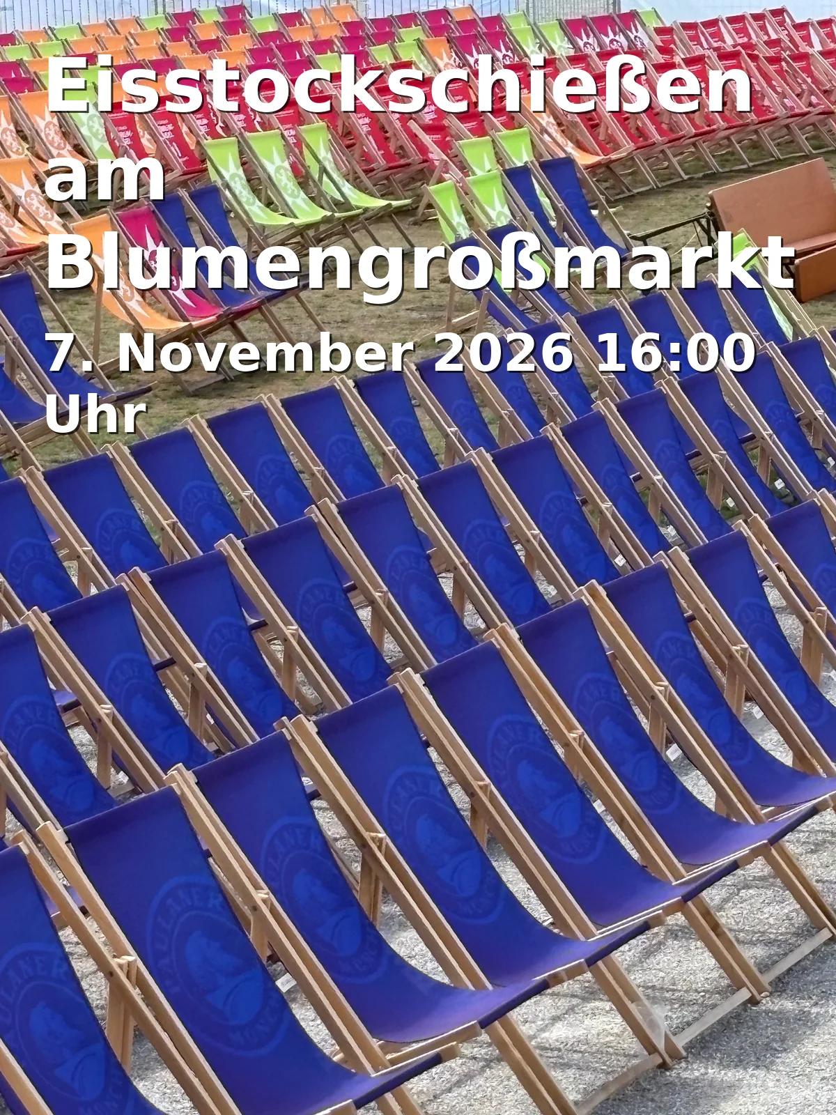 Event: Eisstockschießen am Blumengroßmarkt Düsseldorf in Blumengroßmarkt, Ulmenstraße 295, 40468 Düsseldorf on 7. November 2026