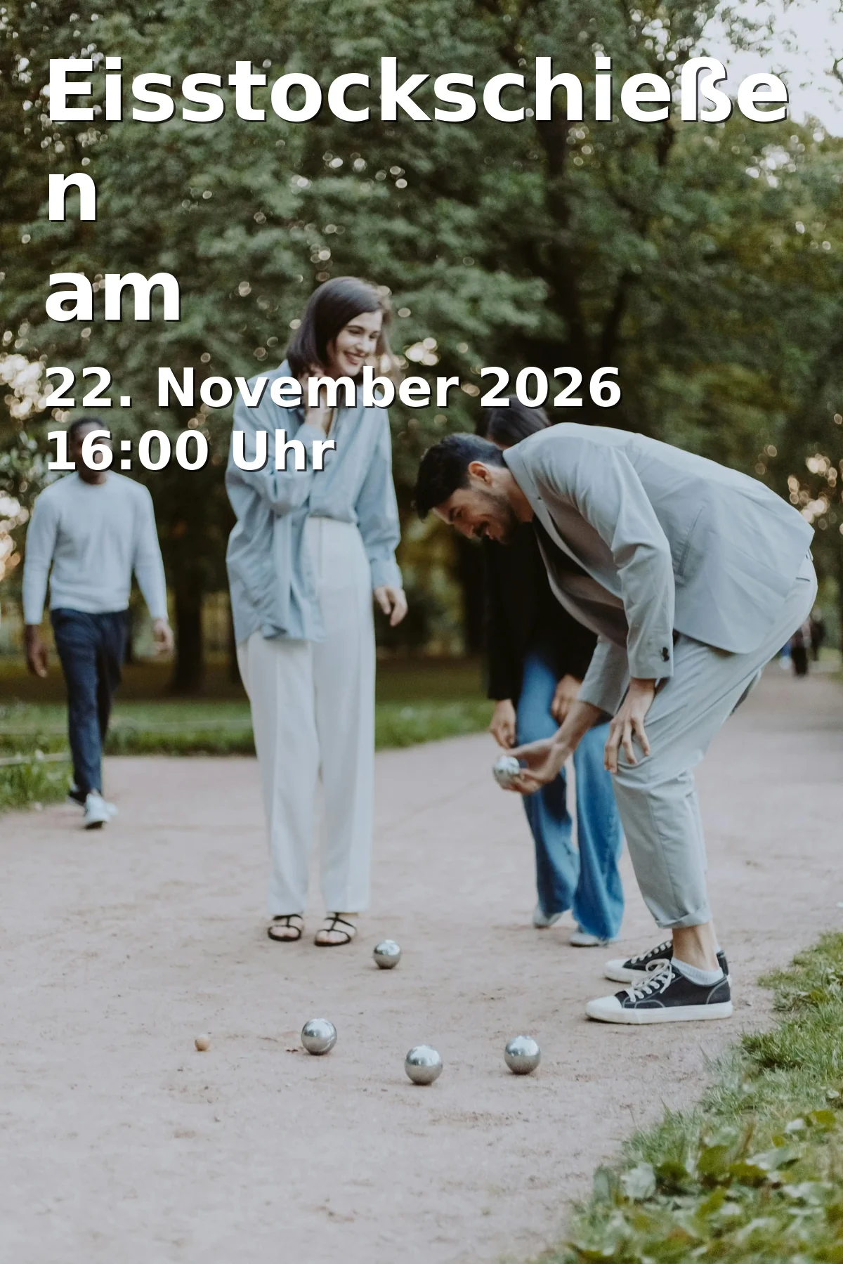 Event: Eisstockschießen am Blumengroßmarkt Düsseldorf in Blumengroßmarkt Düsseldorf, Ulmenstraße 275, 40468 Düsseldorf on 22. November 2026