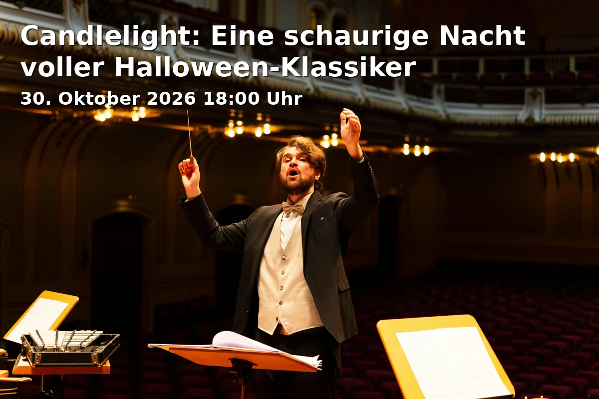 Event: Candlelight: Eine schaurige Nacht voller Halloween-Klassiker in Schloss Garath - Rittersaal, Garather Schloßallee 19, 40595 Düsseldorf on 30. Oktober 2026